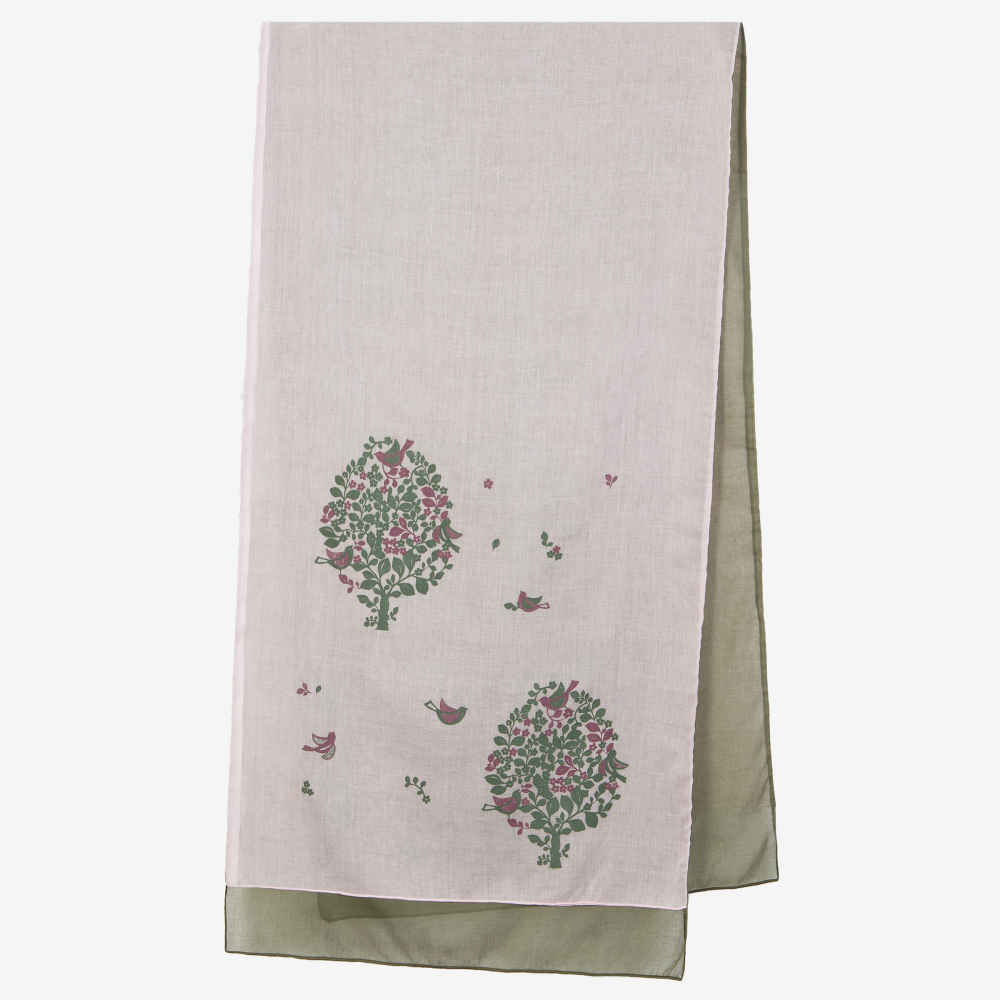 Main image of 女士波斯印花披肩 – 艺术轻盈 Kandolus