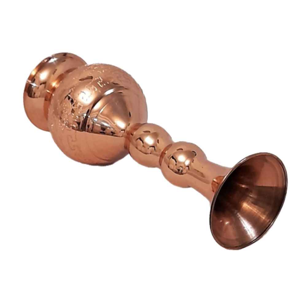 手工波斯锤纹装饰铜花瓶 Raaz