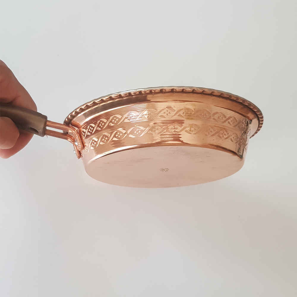 手工波斯铜煎锅 – Abbasi 设计