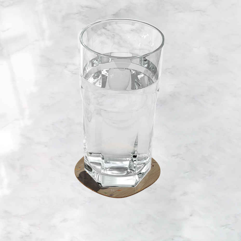 饮品杯垫套装 – 波斯灵感书法设计 Jahan