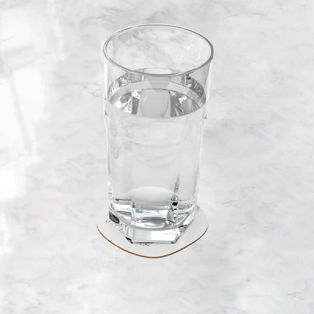 饮品杯垫套装 – 波斯灵感书法设计 Hamsafar