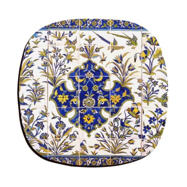饮品杯垫套装 – 波斯灵感艺术设计 Qajar Tile