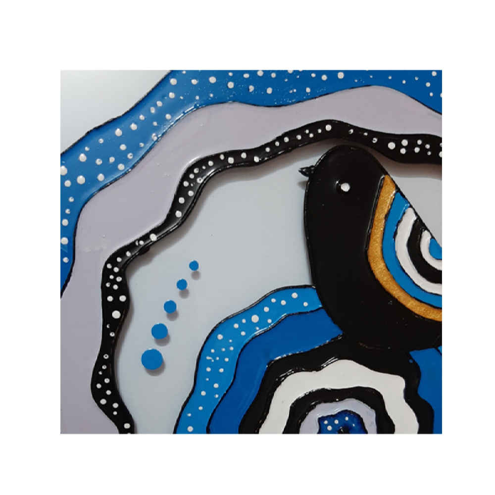 装饰性木质墙壁钥匙挂架 – 设计款 “Cheshm Nazar EH22”