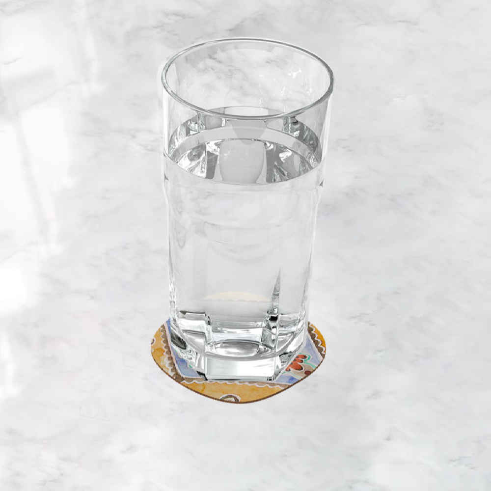 艺术饮品杯垫套装 – Abrang图案设计