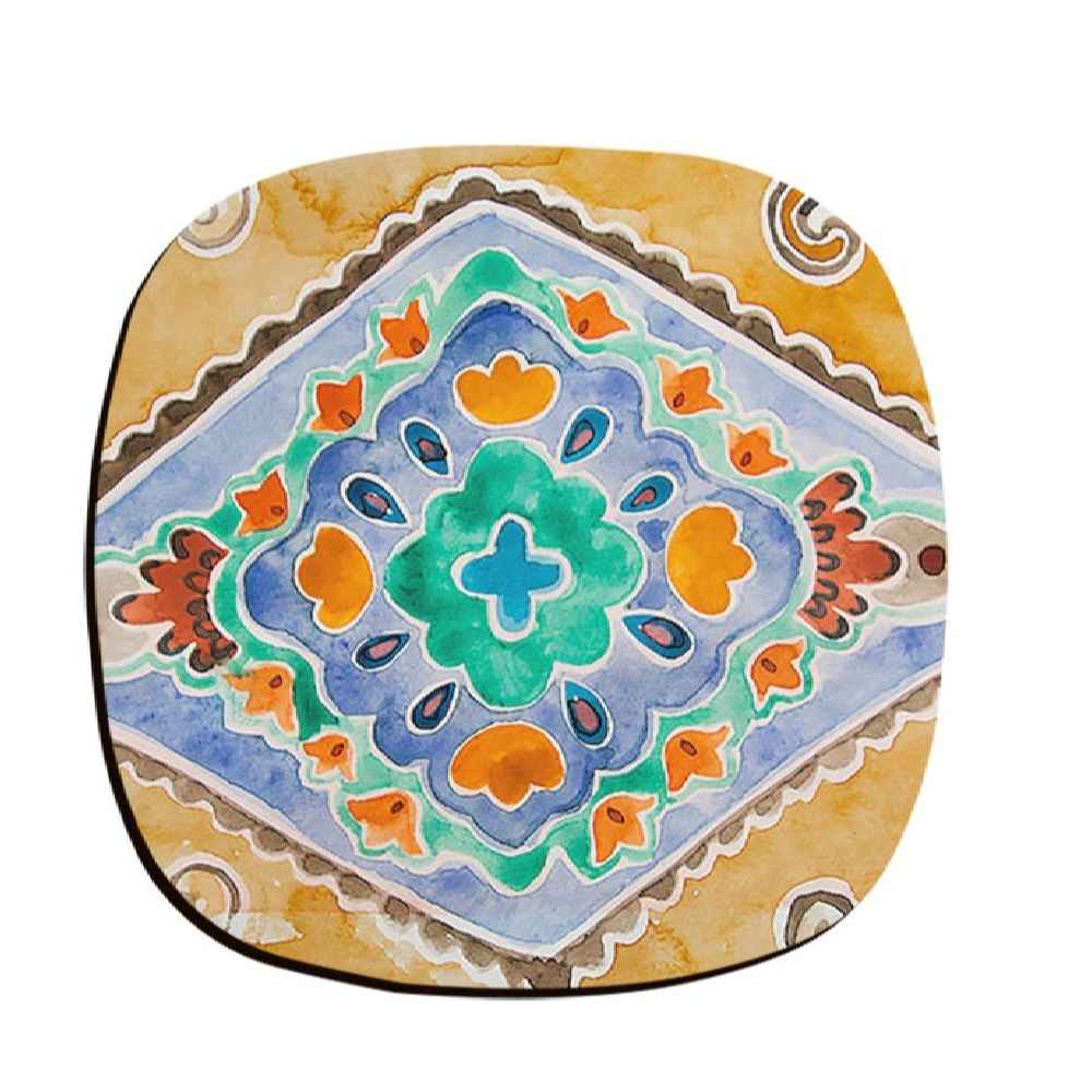 Main image of 艺术饮品杯垫套装 – Abrang图案设计