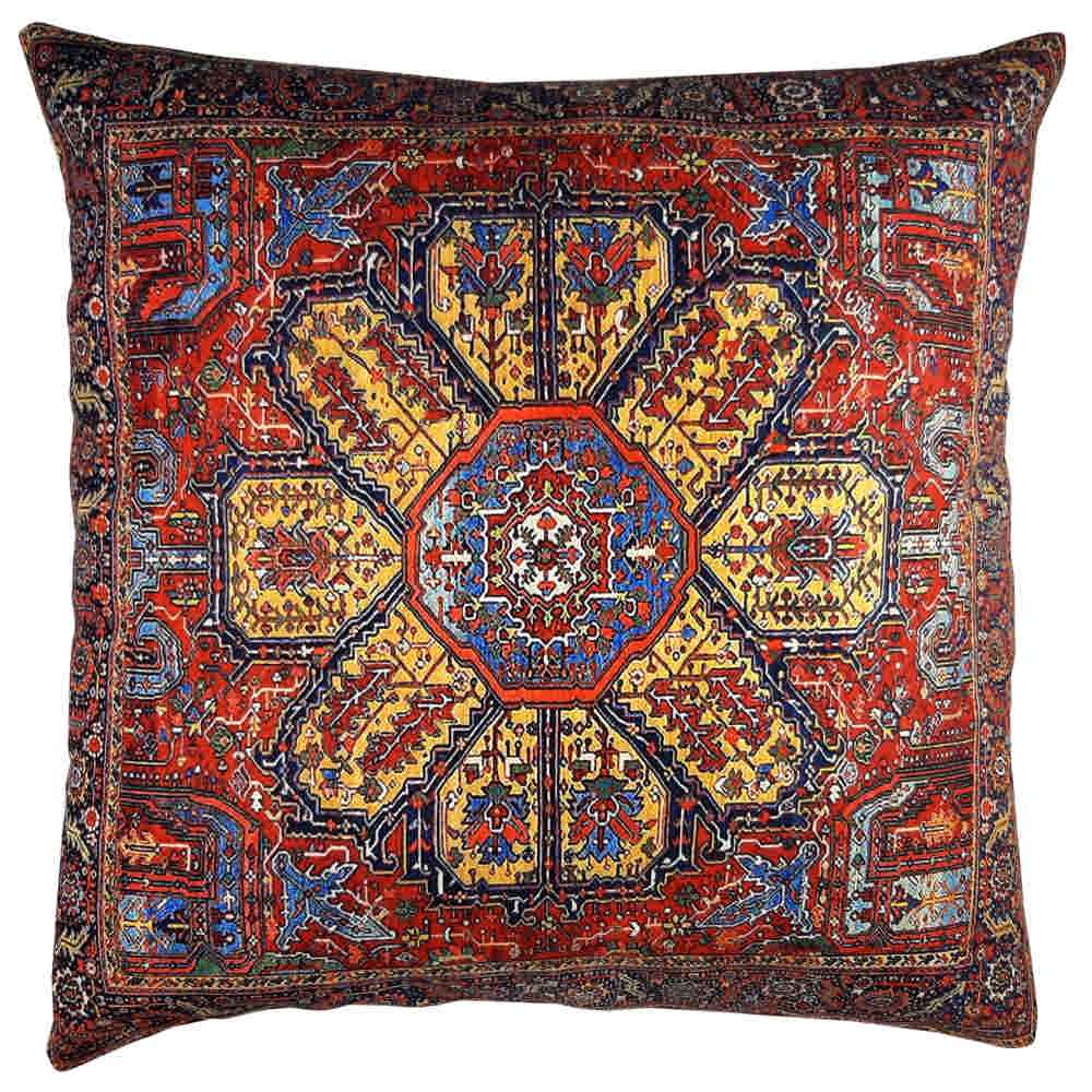 Main image of 民族风天鹅绒靠垫套 – Haris II 设计（2件套）