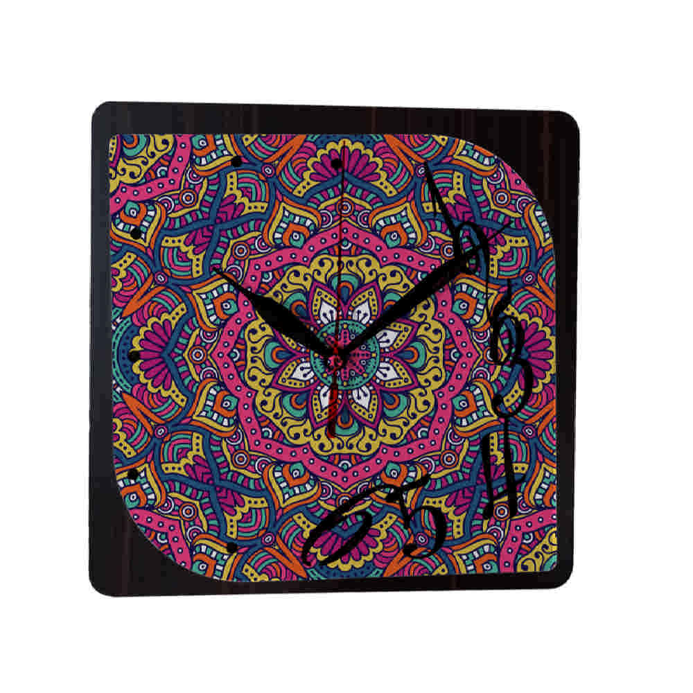 Main image of 波斯风格模拟图案壁挂时钟 – Sarvar