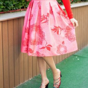 粉色波斯女士裙 Floral款