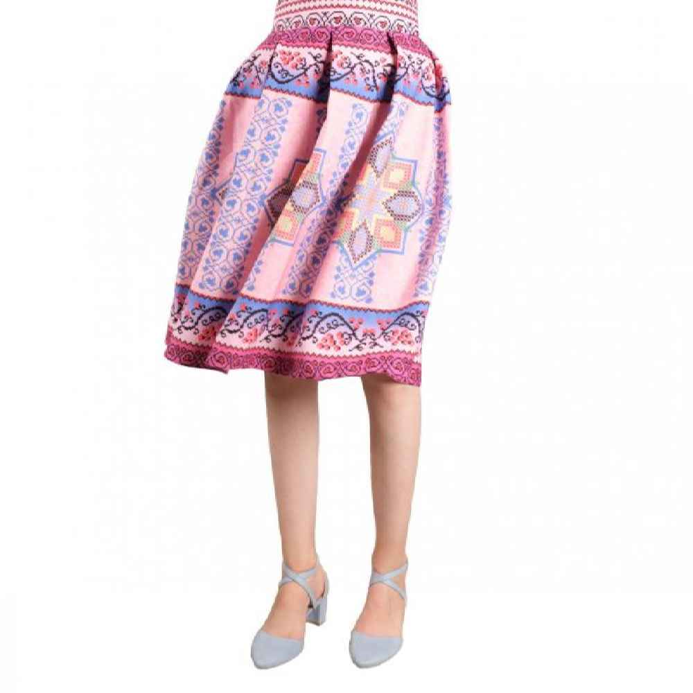 Main image of 粉色波斯女士裙 Sana款