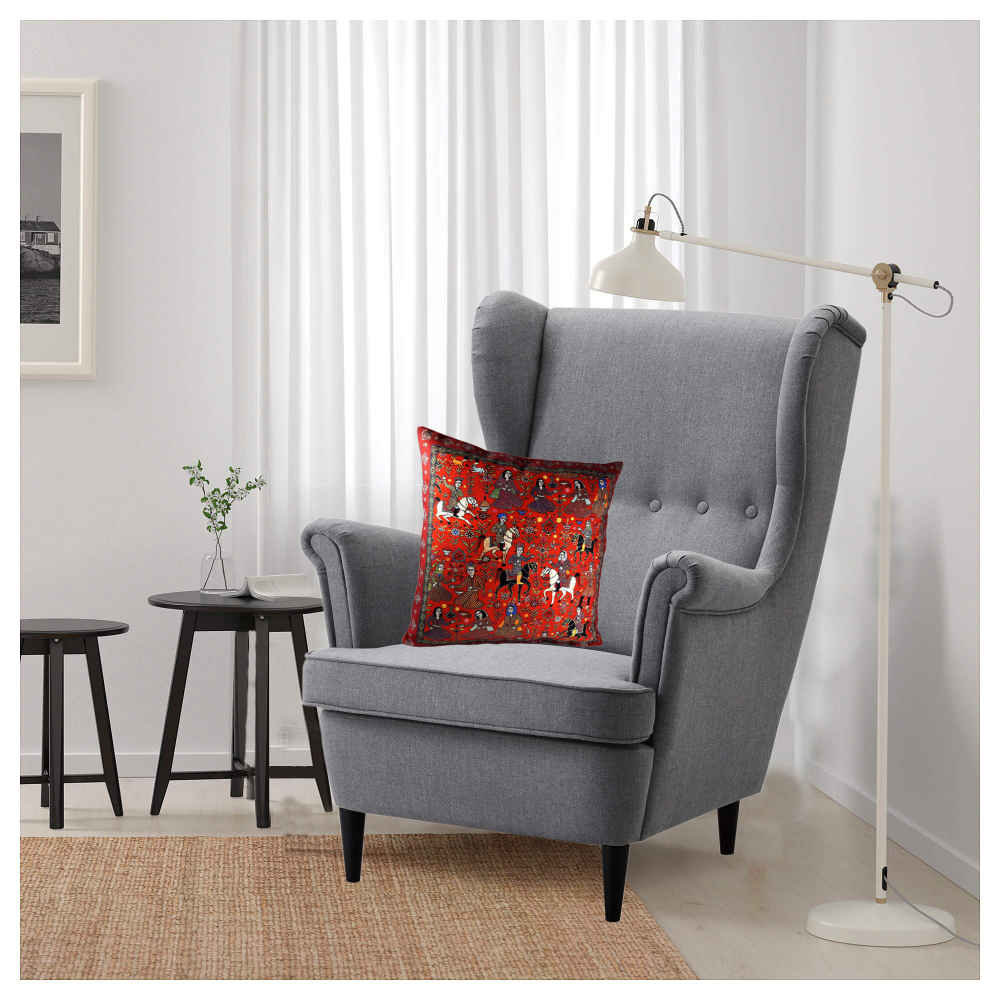 传统波斯天鹅绒靠垫 – Bahram 设计（2件套）