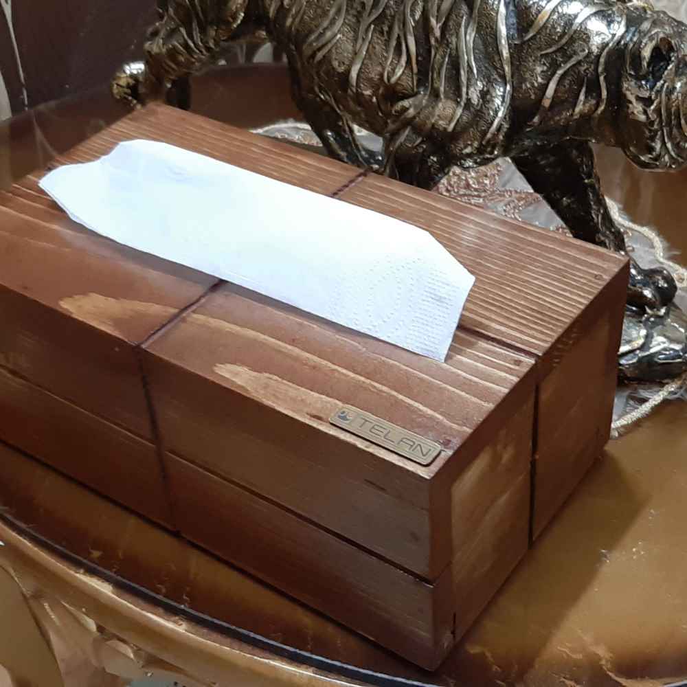 乡村风木质纸巾盒套 —— Telan 款