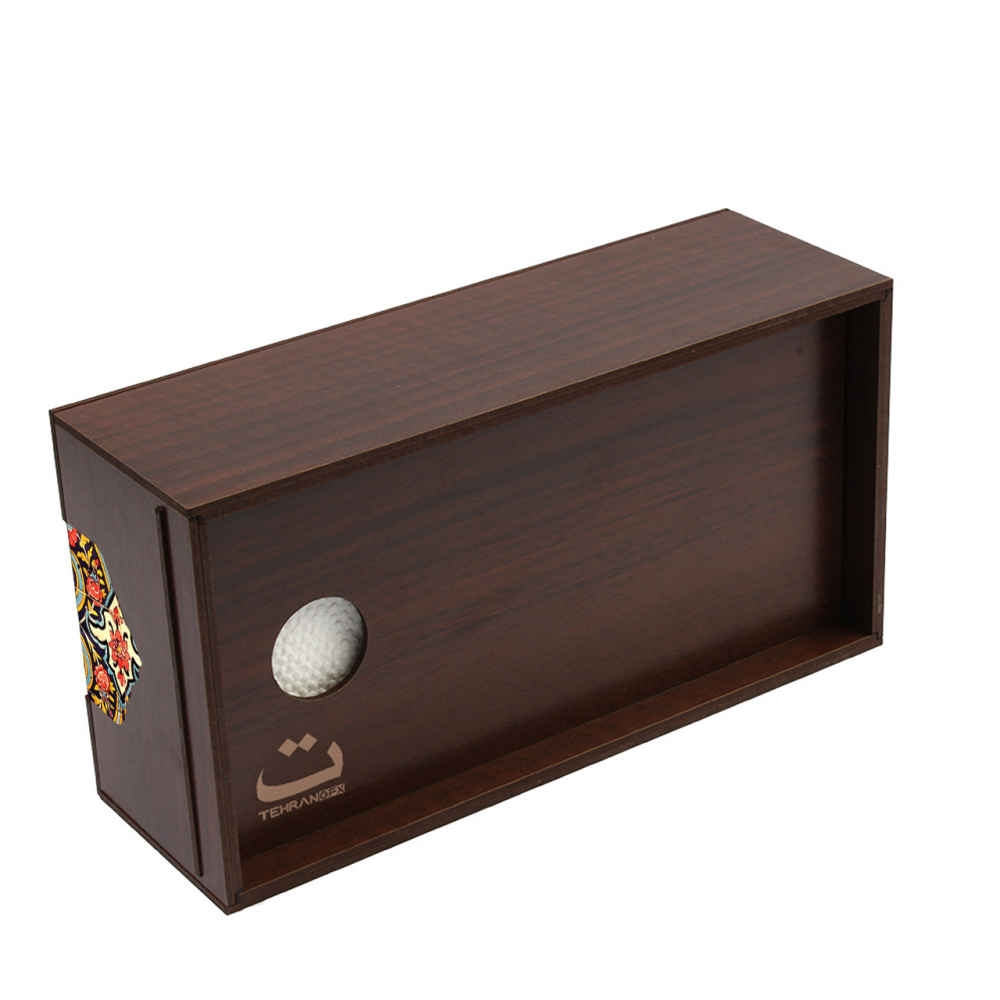 乡村风木质纸巾盒套 —— Tile Design 款（瓷砖图案）