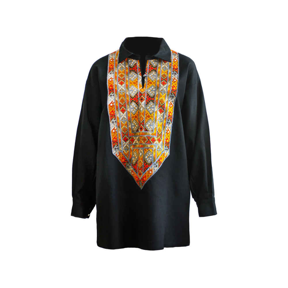 Main image of 俾路支风格女士长款上衣 Roch款