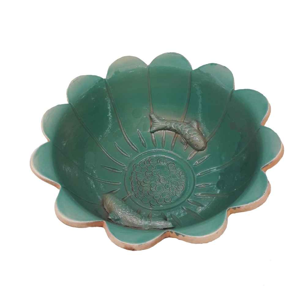 波斯手工装饰珐琅彩陶碗 款式 Vania