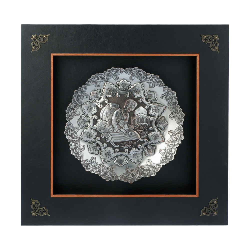 手工装裱波斯雕花铜艺——Arg(城堡)