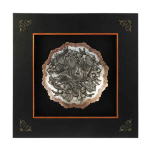 手工镶框波斯雕刻铜艺 Baharan