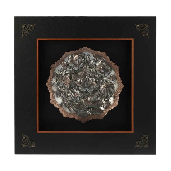 手工镶框波斯雕刻铜艺 Barjaste