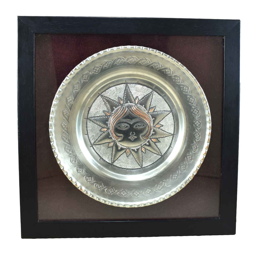 Main image of 手工镶框波斯雕刻铜艺 Khorshid