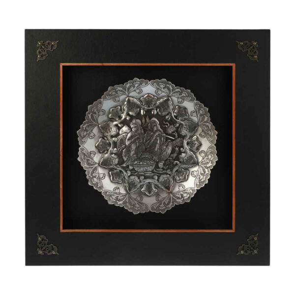 手工装裱波斯雕花铜艺——Rezvan（天堂）