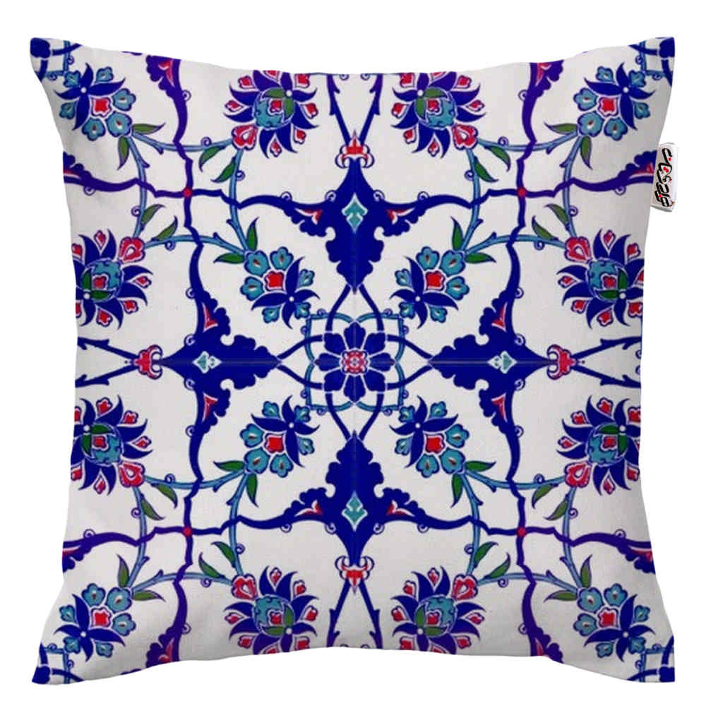 Main image of 波斯天鹅绒靠垫套 – Hezardastan 设计（2件套）