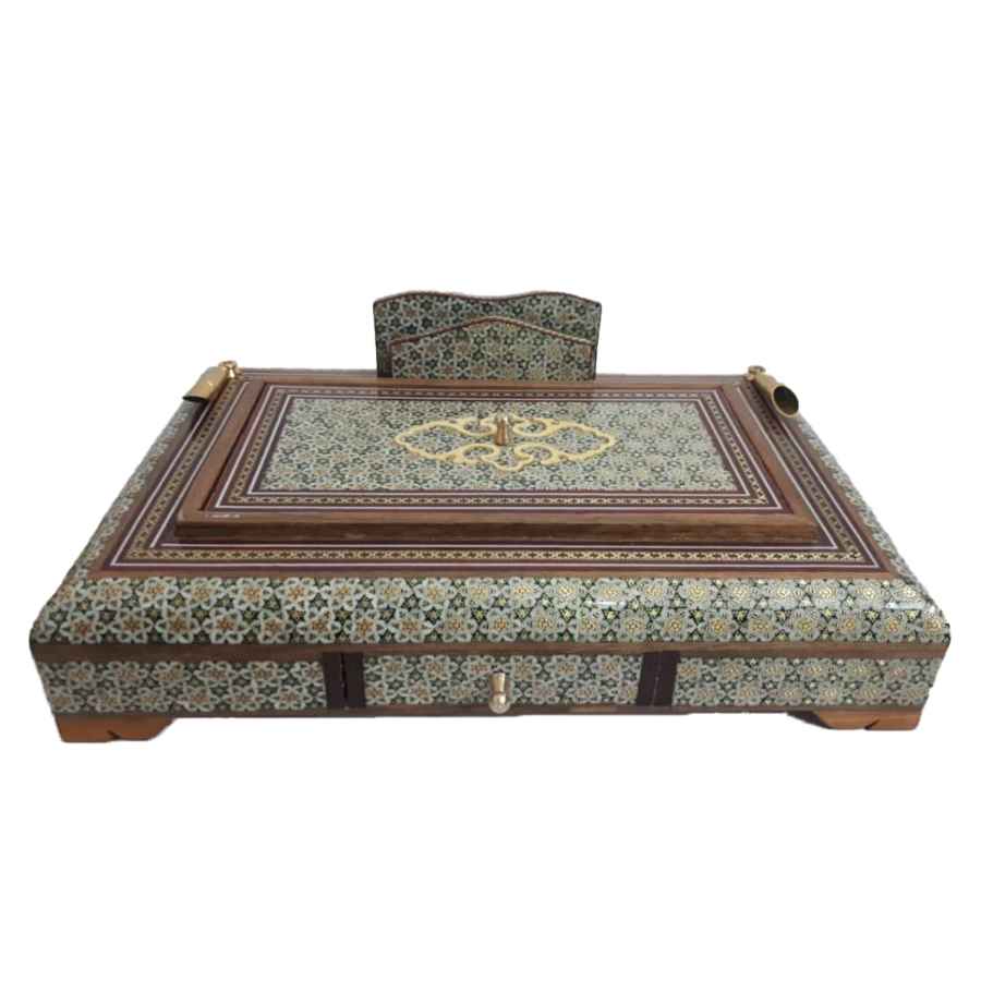 Main image of Sana 图案 – 精致波斯木质笔筒，桌面使用