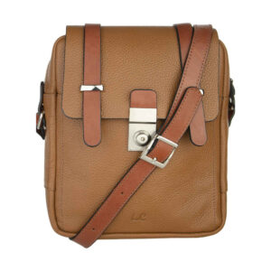 奢华手工皮革斜挎包 – Adin 款