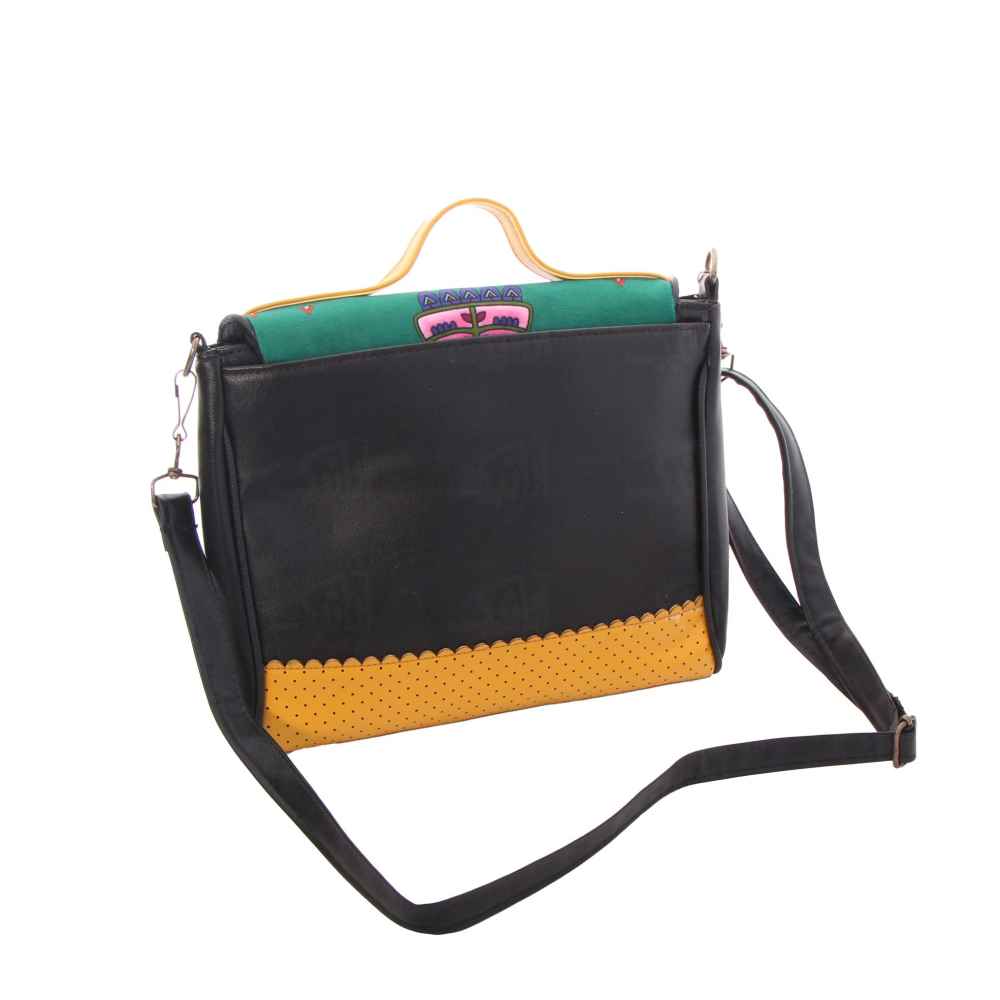 手工皮革斜挎单肩包 – 波斯 Bahar 款