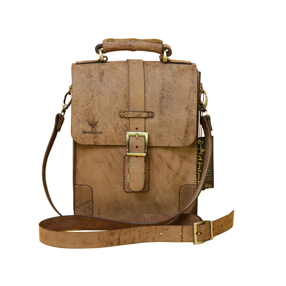 Main image of 奢华皮革邮差单肩包 – 手工款 Barad