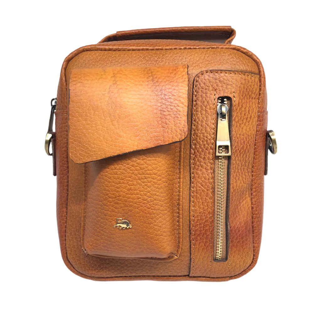 Main image of 奢华皮革邮差单肩包 – 手工款 Rana