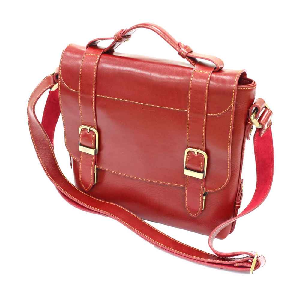 Main image of 奢华皮革邮差单肩包 – 手工款 Rozhe