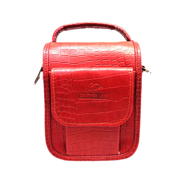 奢华皮革邮差单肩包 – 手工款 Sorkh