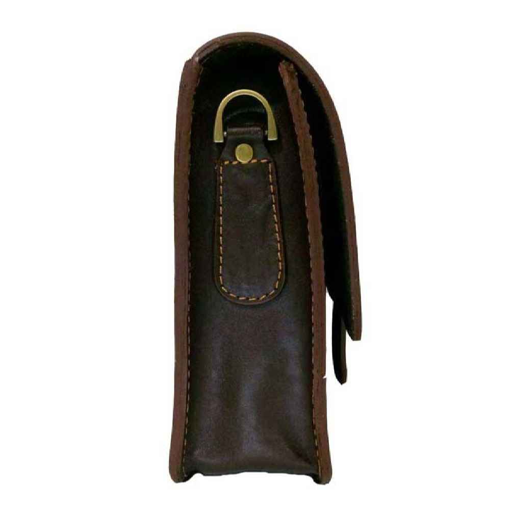 奢华手工皮革斜挎包 – Zanco 款