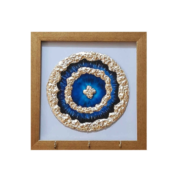 装饰性墙上钥匙挂架 —— Cheshm Nazar（护身恶眼）设计 F78 款