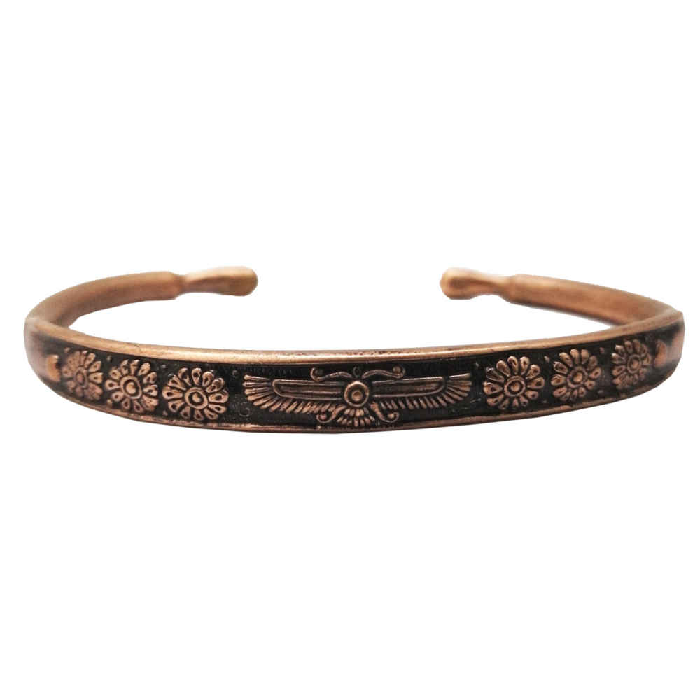 Main image of 波斯铜手链 – Affirmation Farvahar款