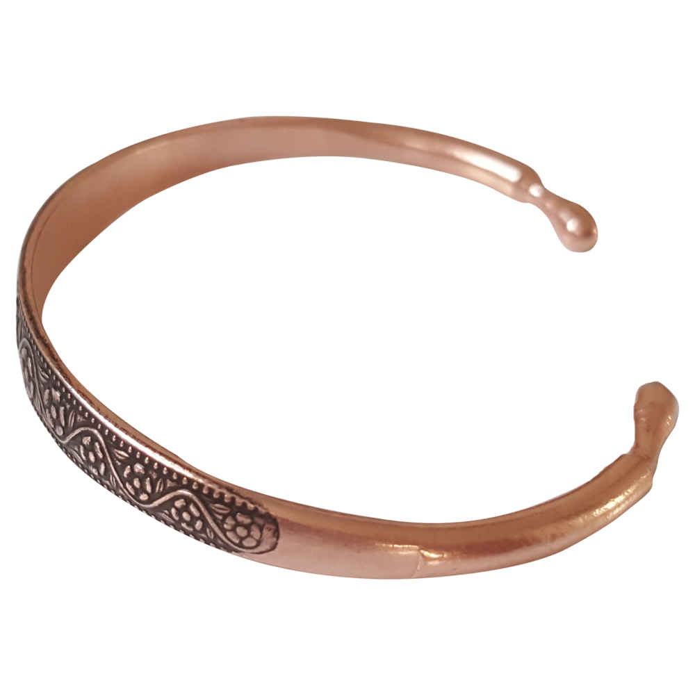 波斯铜手链 – 花卉款