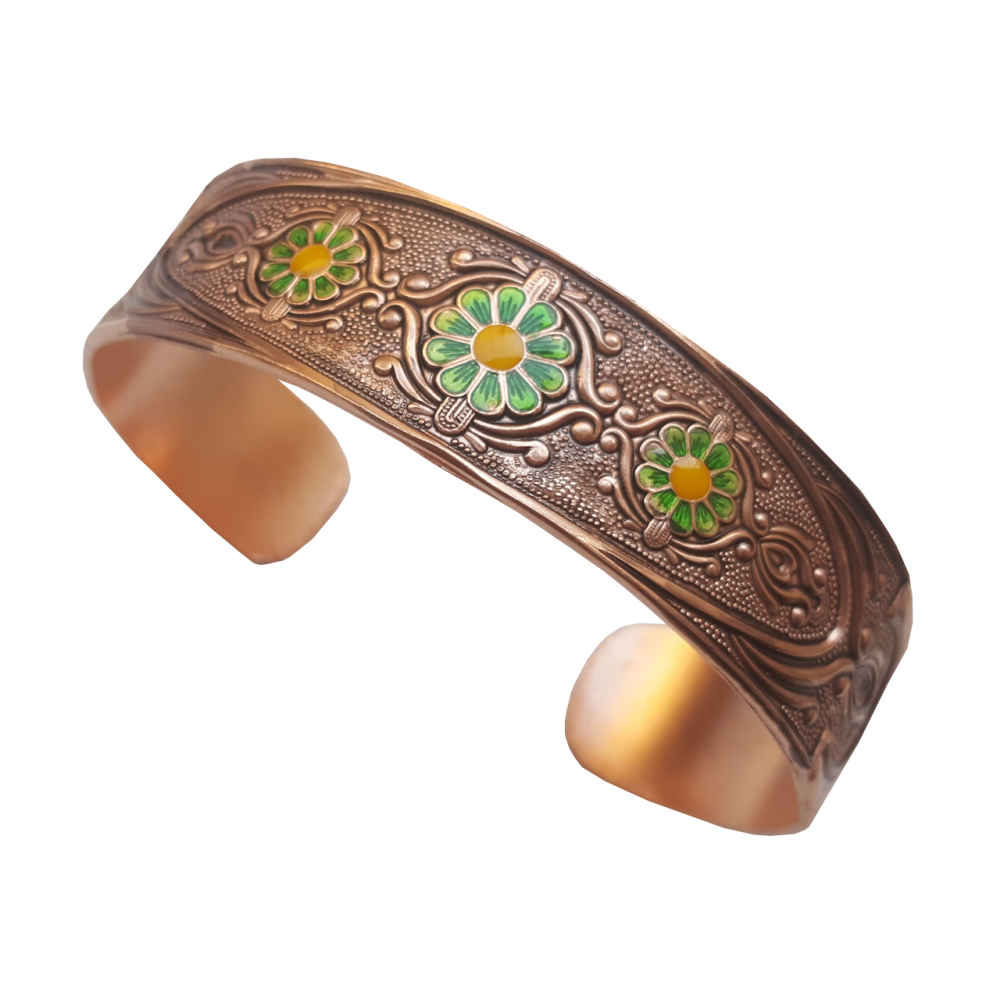 波斯铜手链 – Affirmation 莲花款