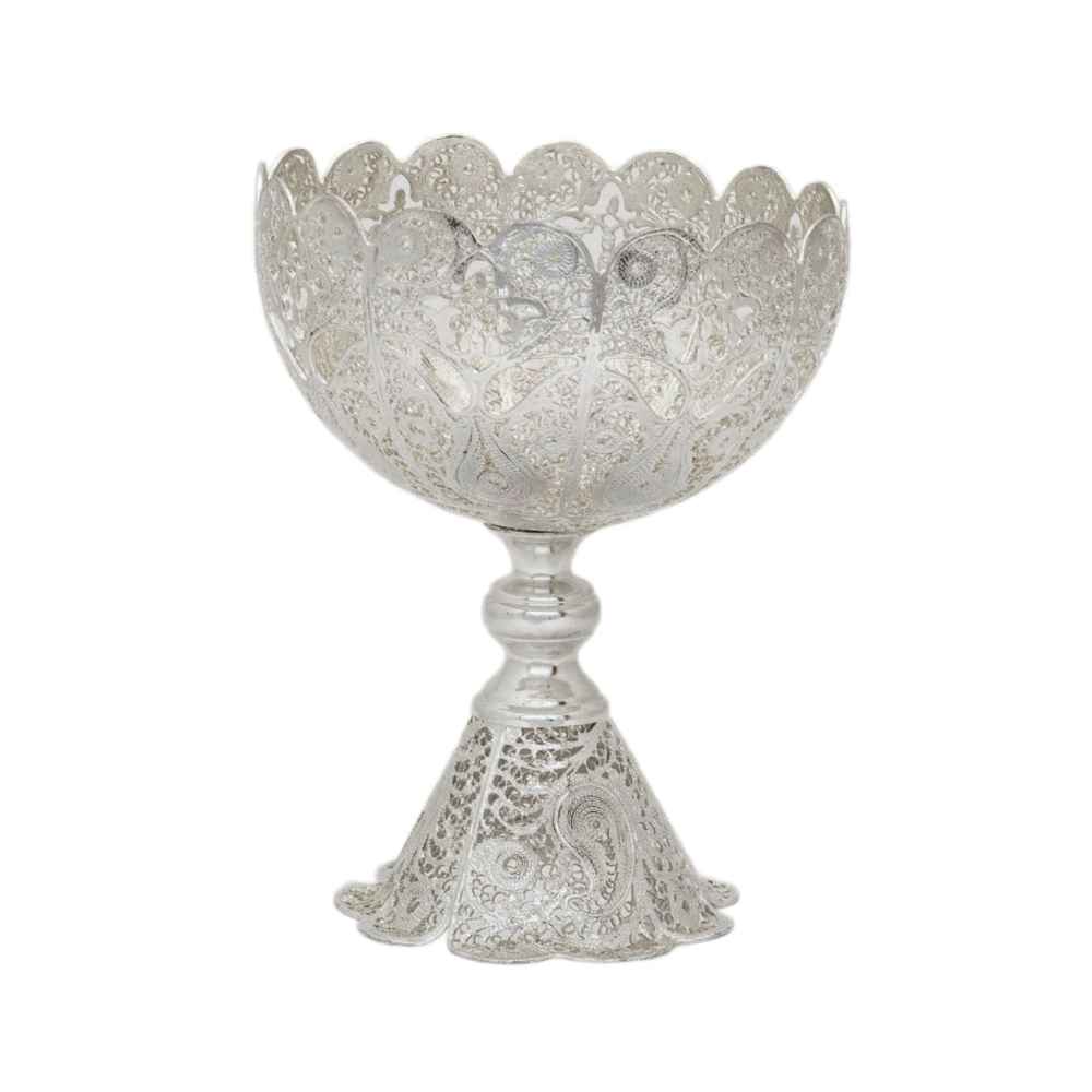 Main image of 波斯金丝细工装饰碗 – 手工 Banoo 设计