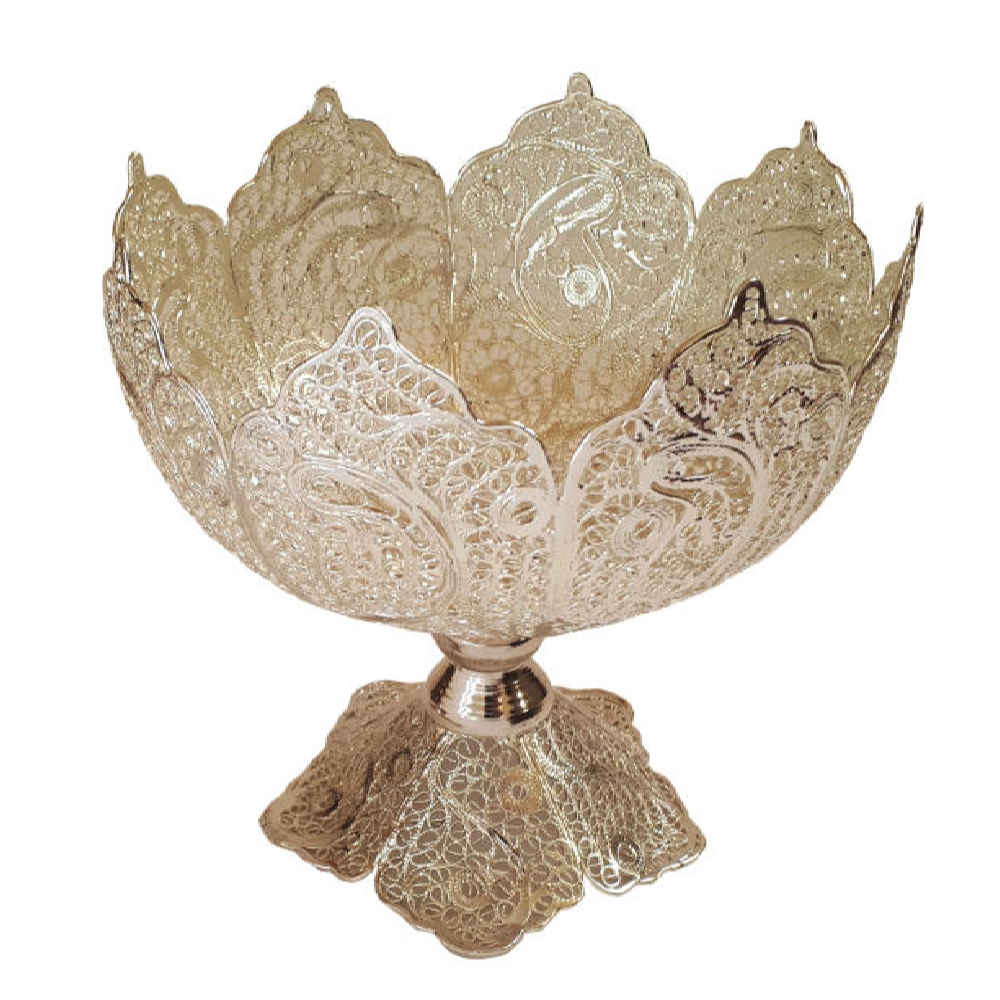 Main image of 波斯金丝细工装饰碗 – Tida 36 精致手工艺