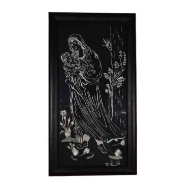 镶框波斯雕刻金属艺 – Madar