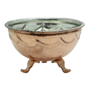 传统锤纹铜餐具碗 – Hiva