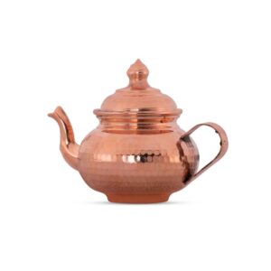 波斯铜茶壶 – 手工锤制 Sarvin 款
