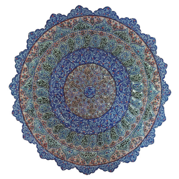 装饰铜盘 手绘波斯掐丝珐琅 Alborz