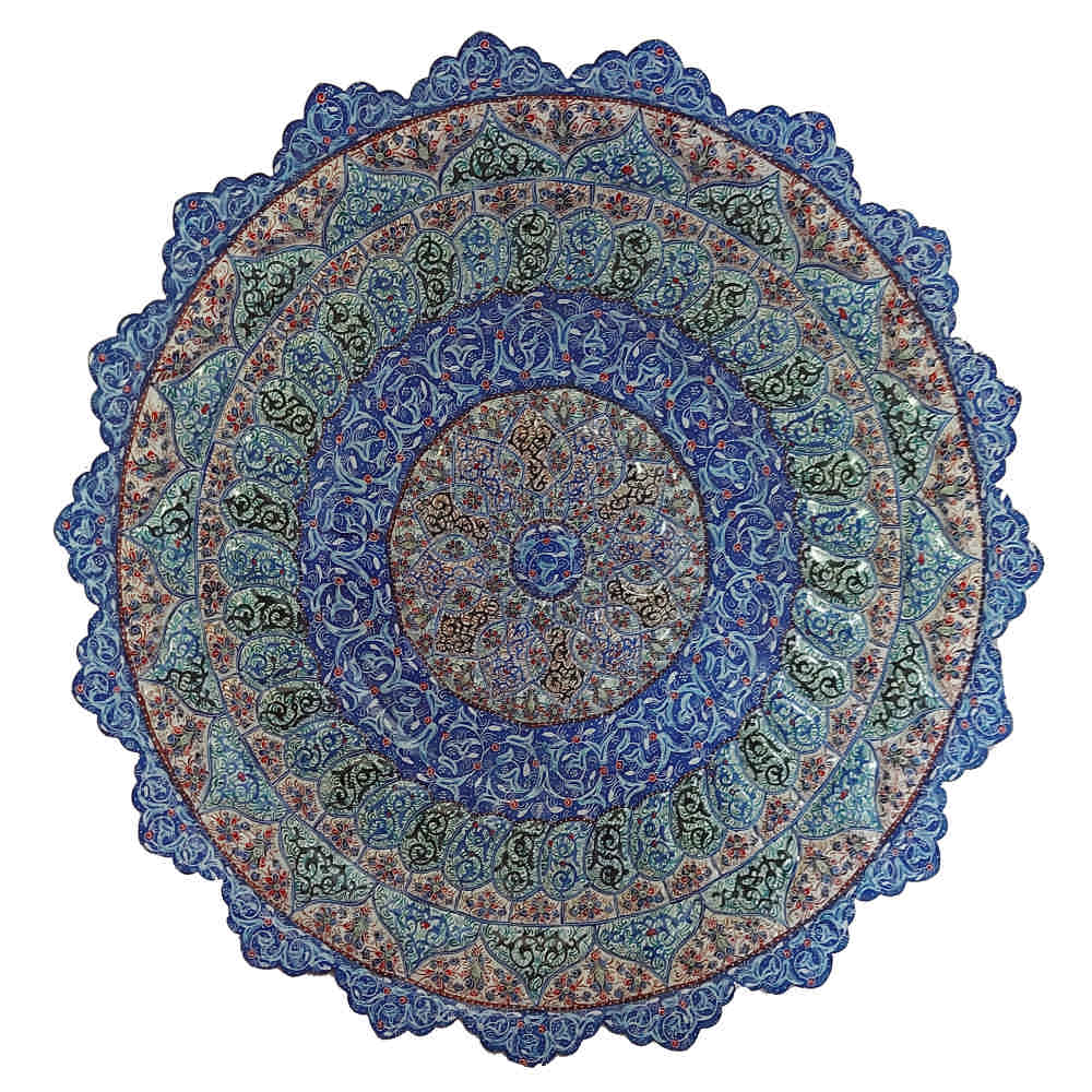 Main image of 装饰铜盘 手绘波斯掐丝珐琅 Alborz