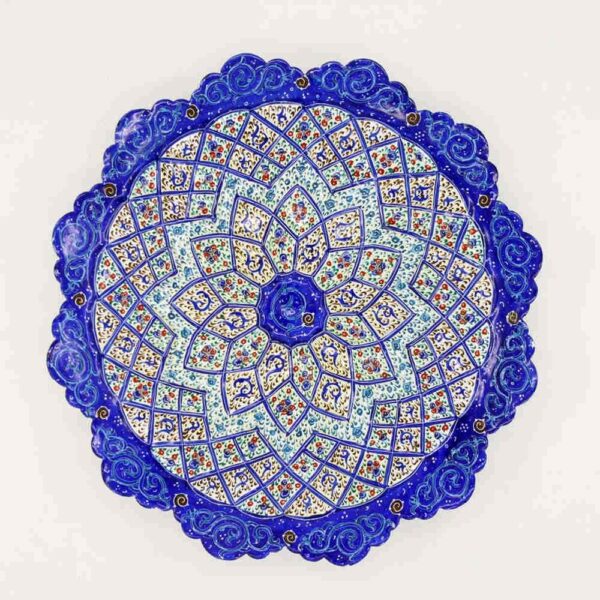 装饰铜盘 手绘波斯掐丝珐琅 Azarakhsh