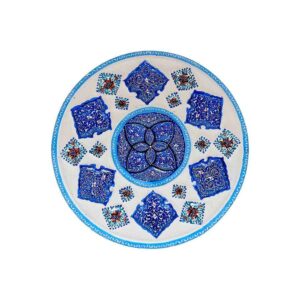 装饰铜盘 手绘波斯掐丝珐琅 Bahman