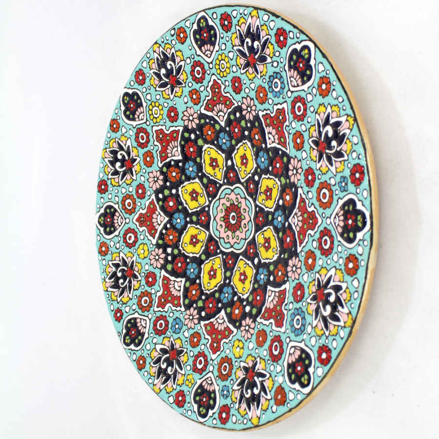 装饰陶瓷盘 手绘波斯掐丝珐琅 Negar