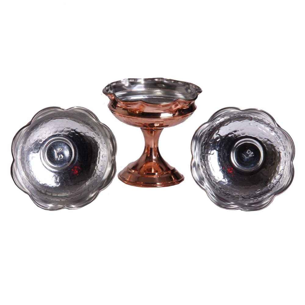 6件套传统锤纹铜餐碗 – Hengameh