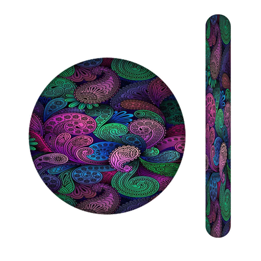 金属指甲锉与化妆镜套装,波斯风格 Sahar 图案