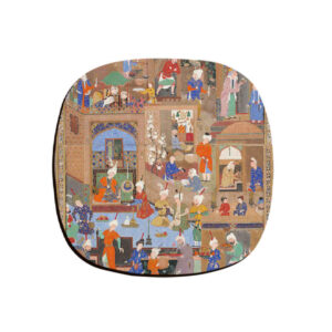 饮品杯垫套装 – 波斯灵感艺术设计 Qajari