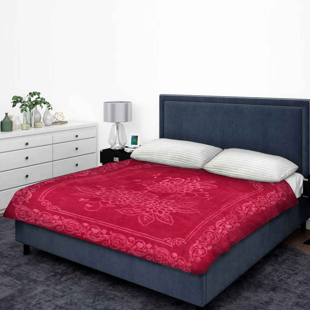 Golbaft 伊朗双人床毯 – Sorkhab款